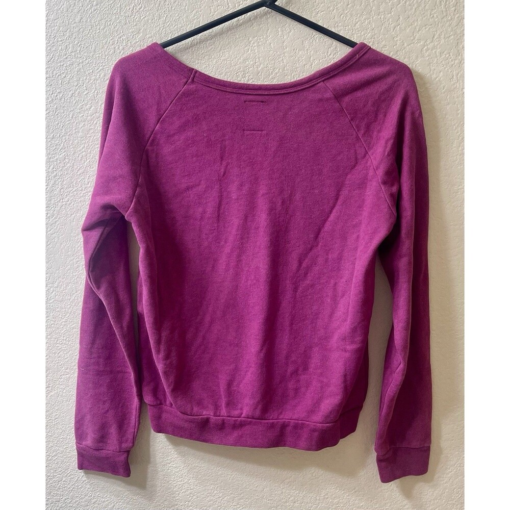 Vintage STUSSY Pink Womens Size Small Crewneck Sweatshirt EUC - Picture 5 of 9